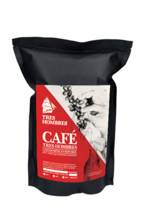 Tres Hombres Kaffee Biologisch, 250g handgepflückt 100 % Arabica