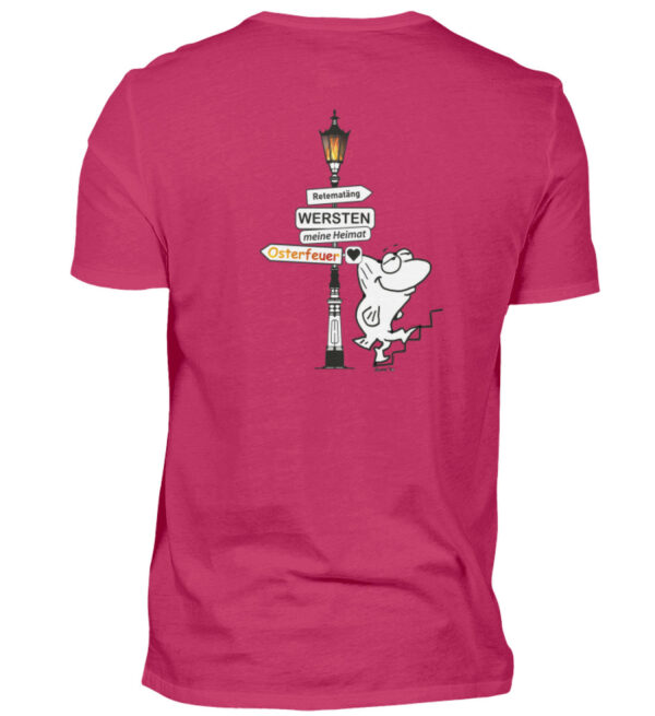 Osterfeuer Rücken - Herren Shirt-1216