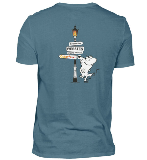 Osterfeuer Rücken - Herren Shirt-1230