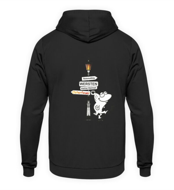 Osterfeuer(beidseitig) - Unisex Kapuzenpullover Hoodie-1624