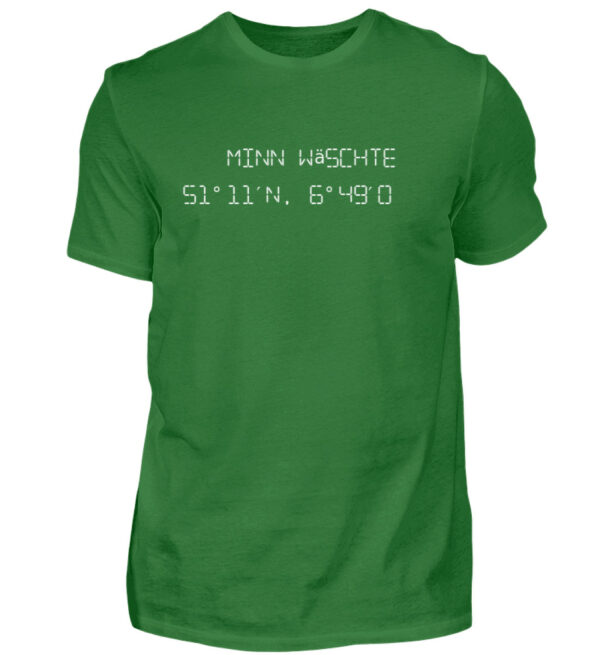 Minn Wäschte -Vorne- - Herren Shirt-718