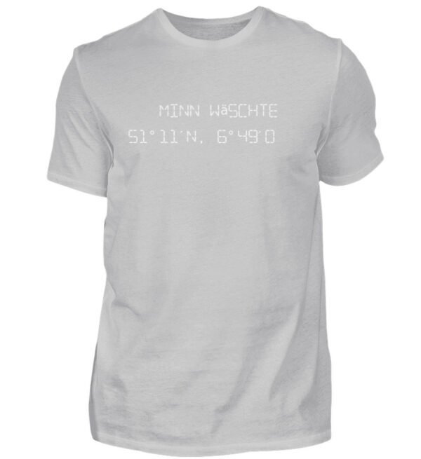 Minn Wäschte -Vorne- - Herren Shirt-1157