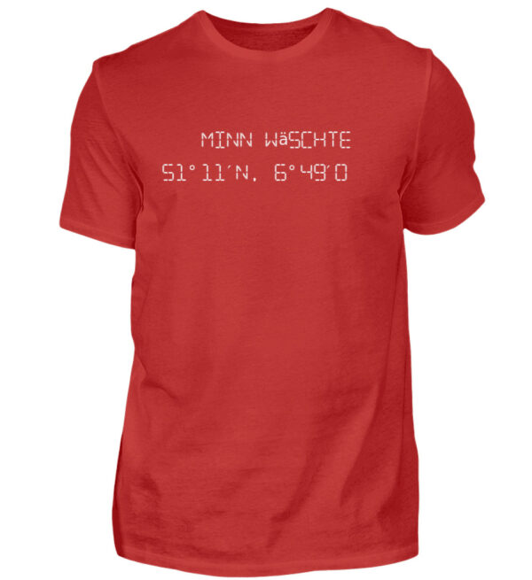 Minn Wäschte -Vorne- - Herren Shirt-4