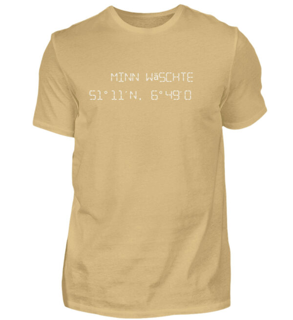 Minn Wäschte -Vorne- - Herren Shirt-224