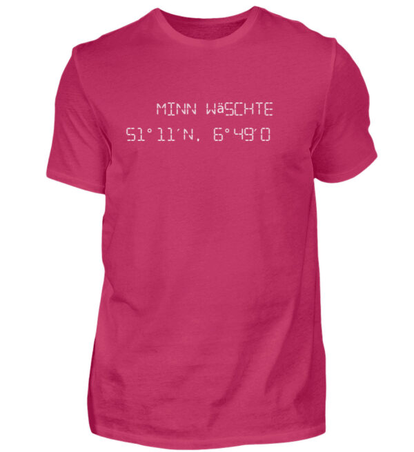 Minn Wäschte -Vorne- - Herren Shirt-1216