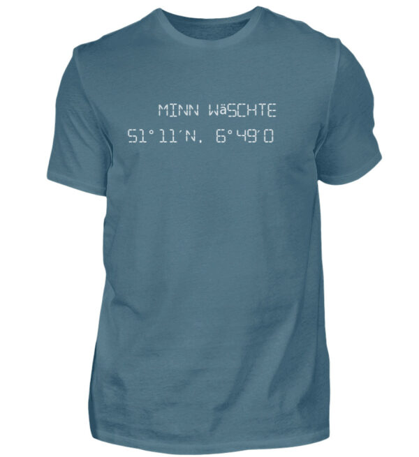 Minn Wäschte -Vorne- - Herren Shirt-1230