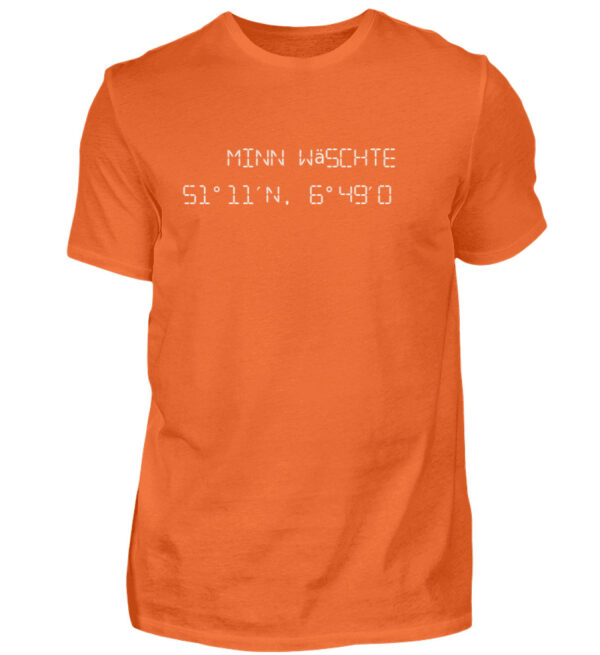 Minn Wäschte -Vorne- - Herren Shirt-1692