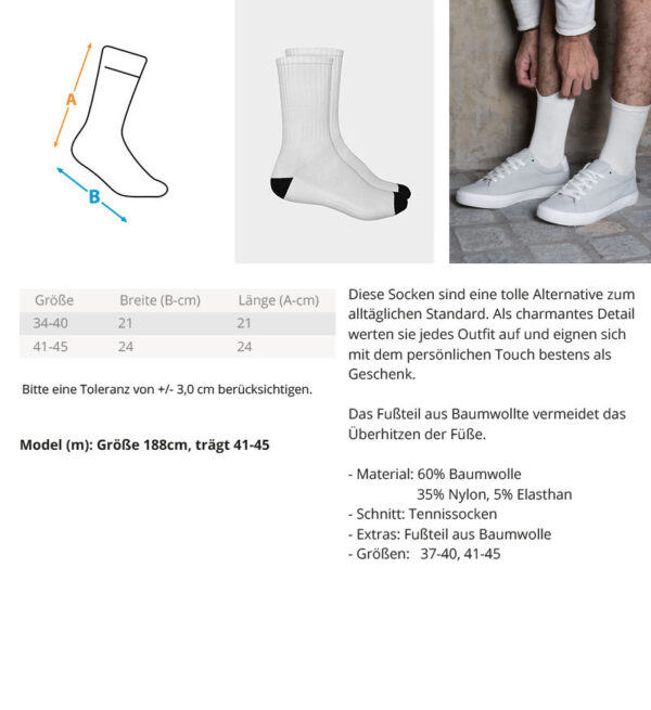Socken Bienenlauf - Logo Socken – Bild 2