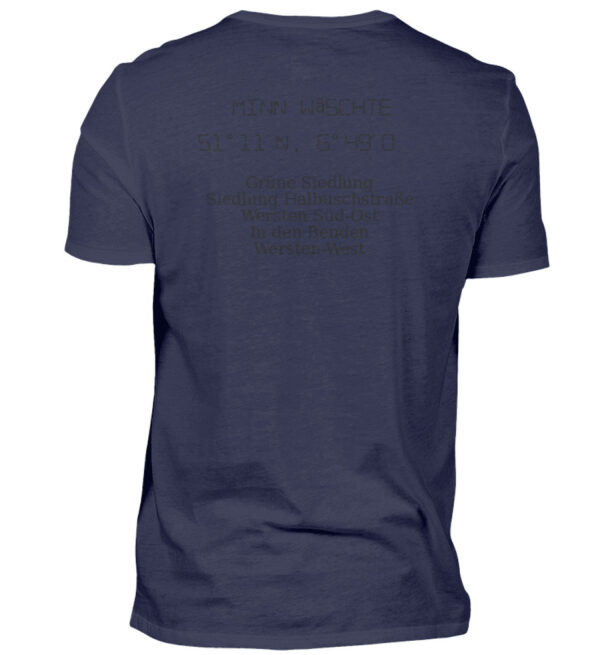 Wäschte Siedlung-Hinten- - Herren Shirt-198