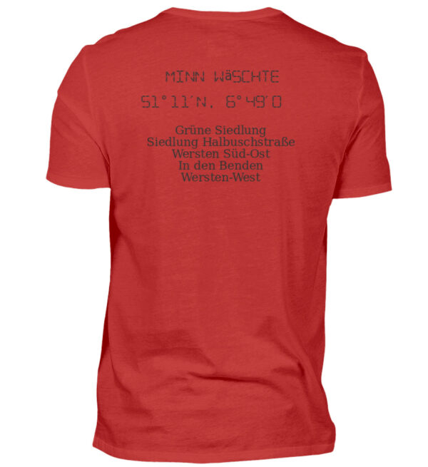 Wäschte Siedlung-Hinten- - Herren Shirt-4