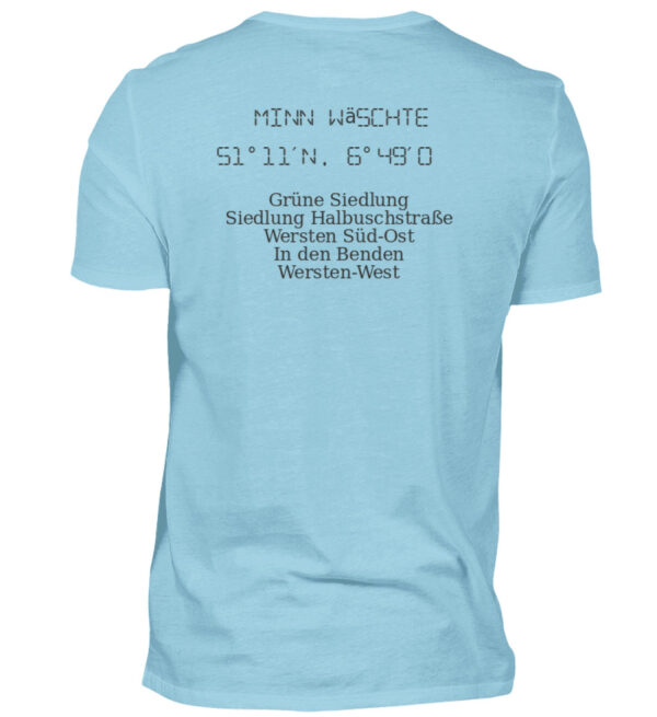 Wäschte Siedlung-Hinten- - Herren Shirt-674