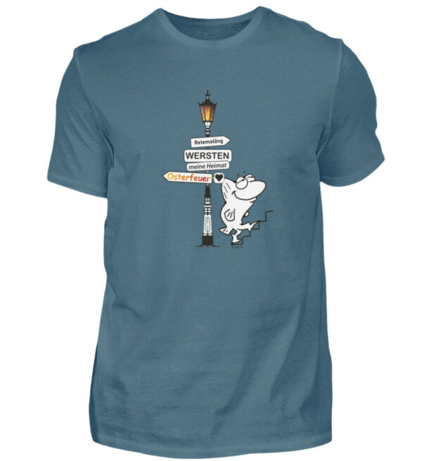 Osterfeuer vorne - Herren Shirt-1230