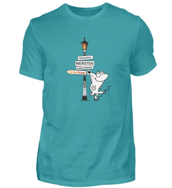 Osterfeuer vorne - Herren Shirt-1242
