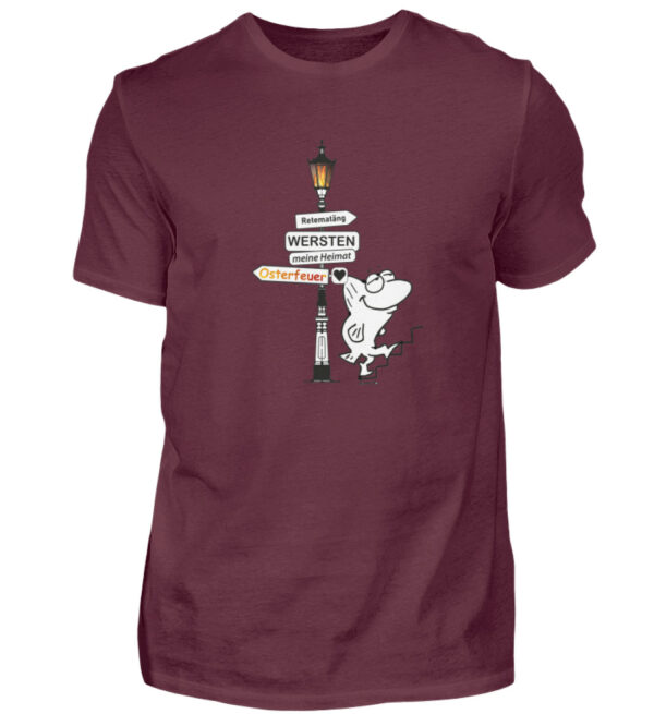 Osterfeuer vorne - Herren Shirt-839
