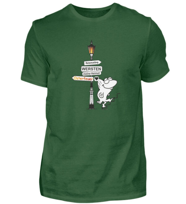 Osterfeuer vorne - Herren Shirt-833