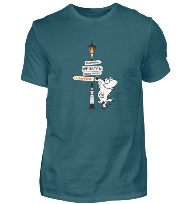 Osterfeuer vorne - Herren Shirt-1096