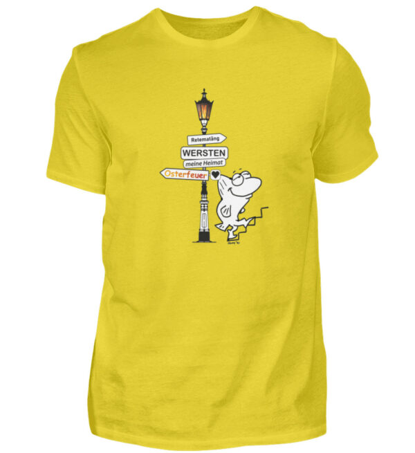 Osterfeuer vorne - Herren Shirt-1102