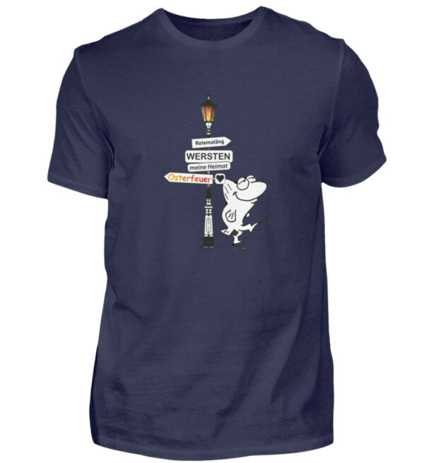 Osterfeuer vorne - Herren Shirt-198