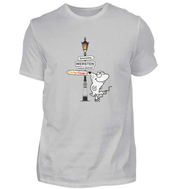 Osterfeuer vorne - Herren Shirt-1157