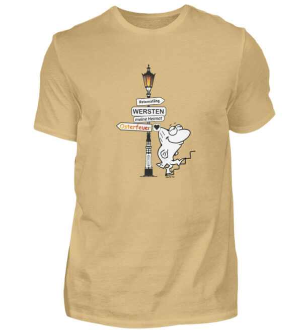 Osterfeuer vorne - Herren Shirt-224
