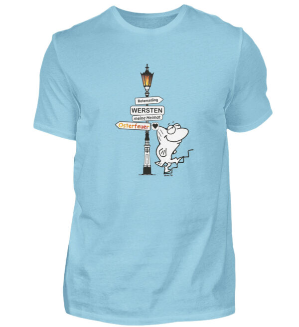 Osterfeuer vorne - Herren Shirt-674