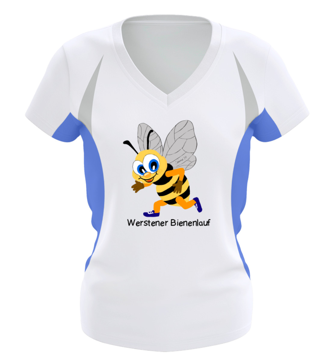 Werstener Bienenlauf - Frauen Laufshirt tailliert geschnitten-6751