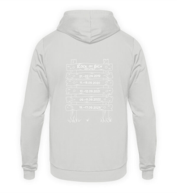 Rock am Bach 2023 Titel+Rocky - Unisex Kapuzenpullover Hoodie-23