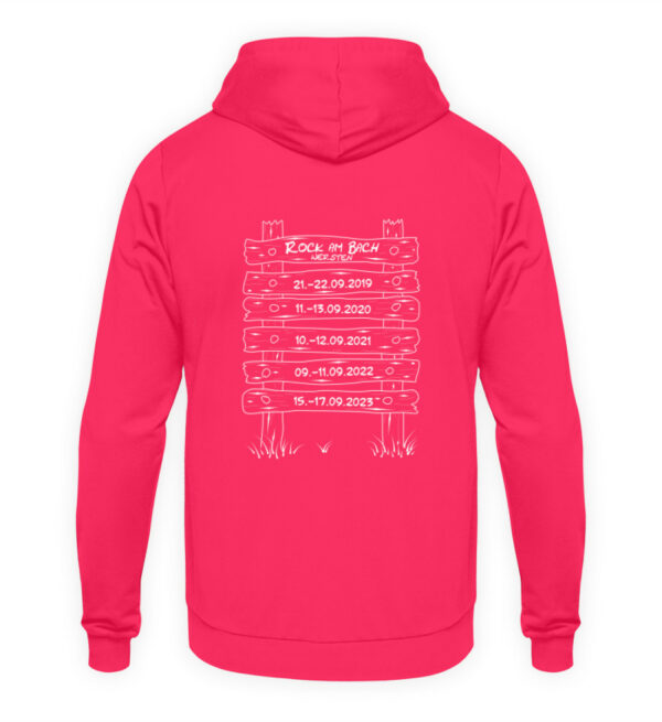 Rock am Bach 2023 Titel - Unisex Kapuzenpullover Hoodie-1610