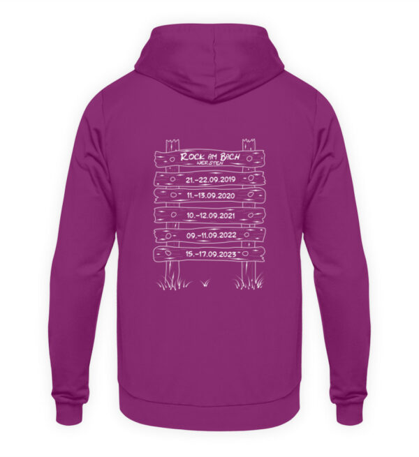 Rock am Bach 2023 Titel - Unisex Kapuzenpullover Hoodie-1658