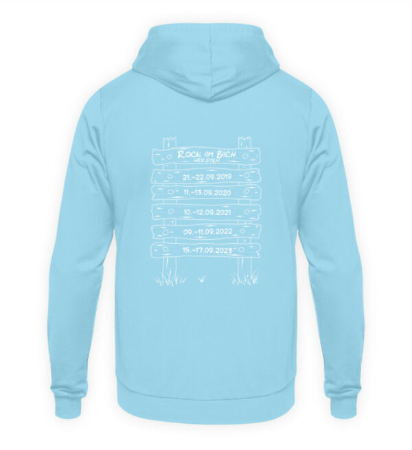 Rock am Bach 2023 Titel - Unisex Kapuzenpullover Hoodie-674
