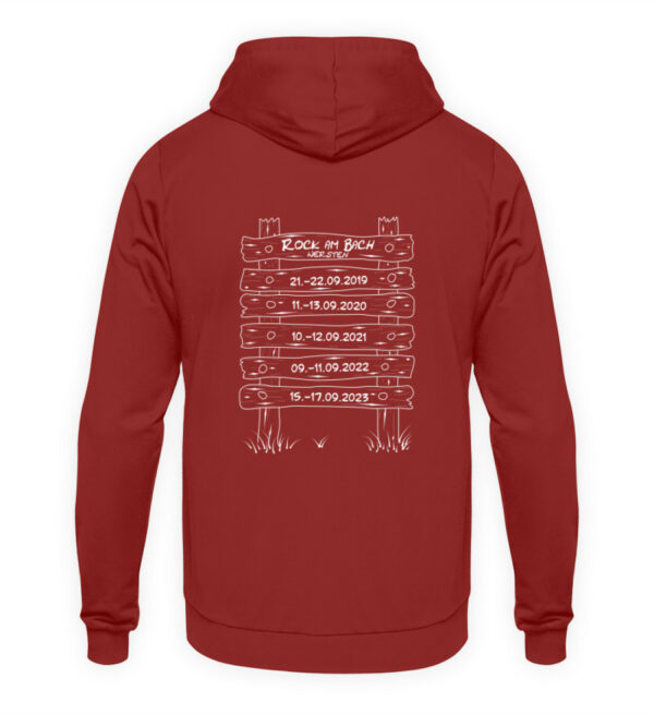 Rock am Bach 2023 Titel - Unisex Kapuzenpullover Hoodie-1503