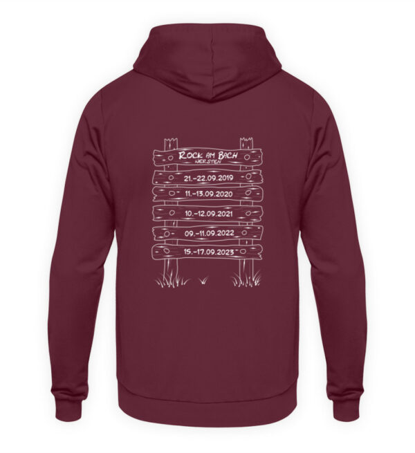 Rock am Bach 2023 Titel - Unisex Kapuzenpullover Hoodie-839