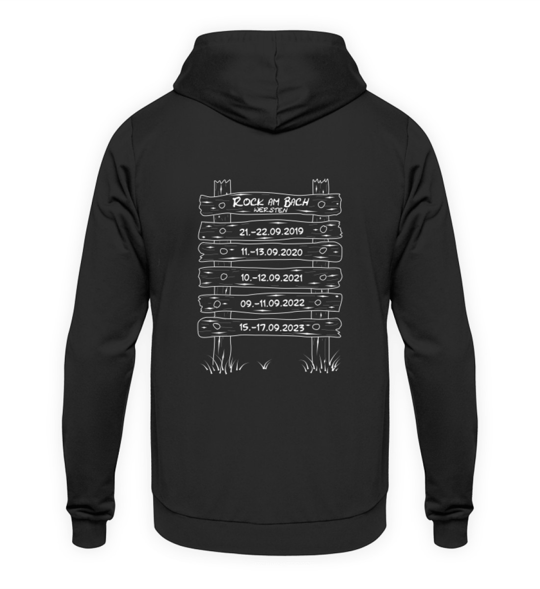 Rock am Bach 2023 Titel - Unisex Kapuzenpullover Hoodie-639