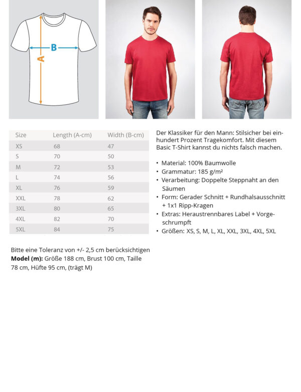 Rock am Bach 2023 Titel  - Herren Shirt – Bild 21