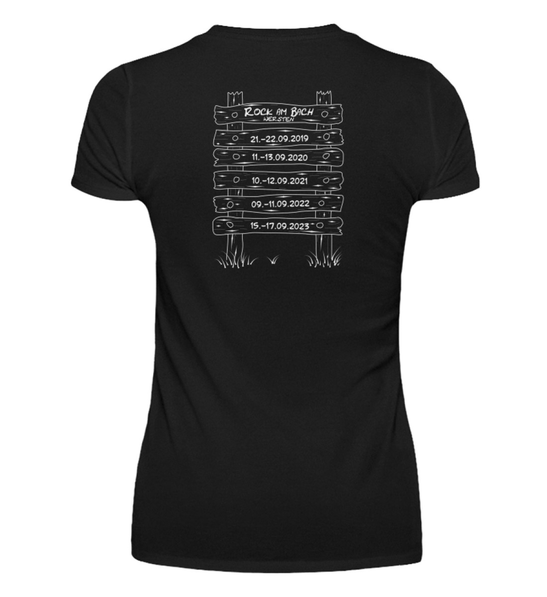 Rock am Bach 2023 Titel - Damenshirt-16